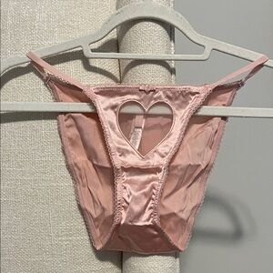 SKIMS Pink Heart Detail Panty